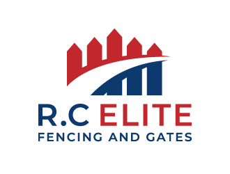 R.C ELITE FENCING AND GATES logo design by akilis13