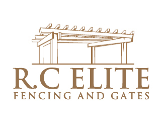 R.C ELITE FENCING AND GATES logo design by AamirKhan