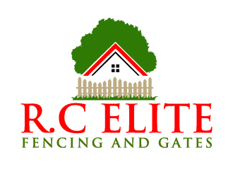 R.C ELITE FENCING AND GATES logo design by AamirKhan