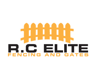 R.C ELITE FENCING AND GATES logo design by AamirKhan