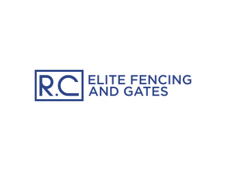 R.C ELITE FENCING AND GATES logo design by changcut