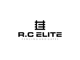 R.C ELITE FENCING AND GATES logo design by kazama