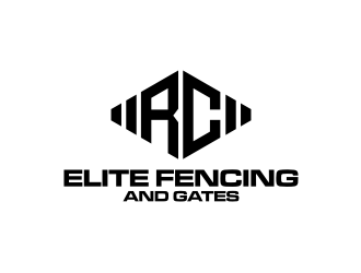 R.C ELITE FENCING AND GATES logo design by hopee