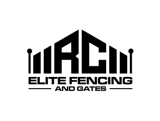 R.C ELITE FENCING AND GATES logo design by hopee