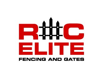 R.C ELITE FENCING AND GATES logo design by maserik