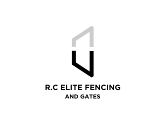 R.C ELITE FENCING AND GATES logo design by Lafayate