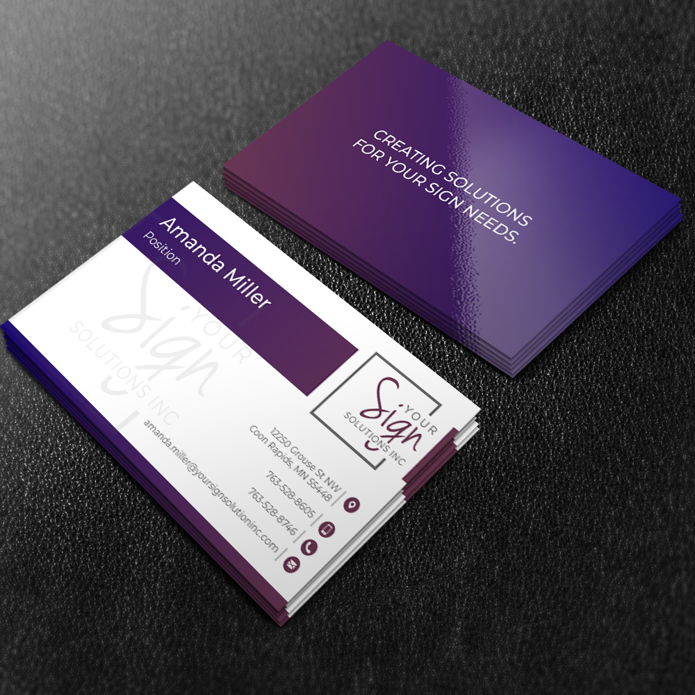 Your Sign Solutions Inc logo design by mattlyn