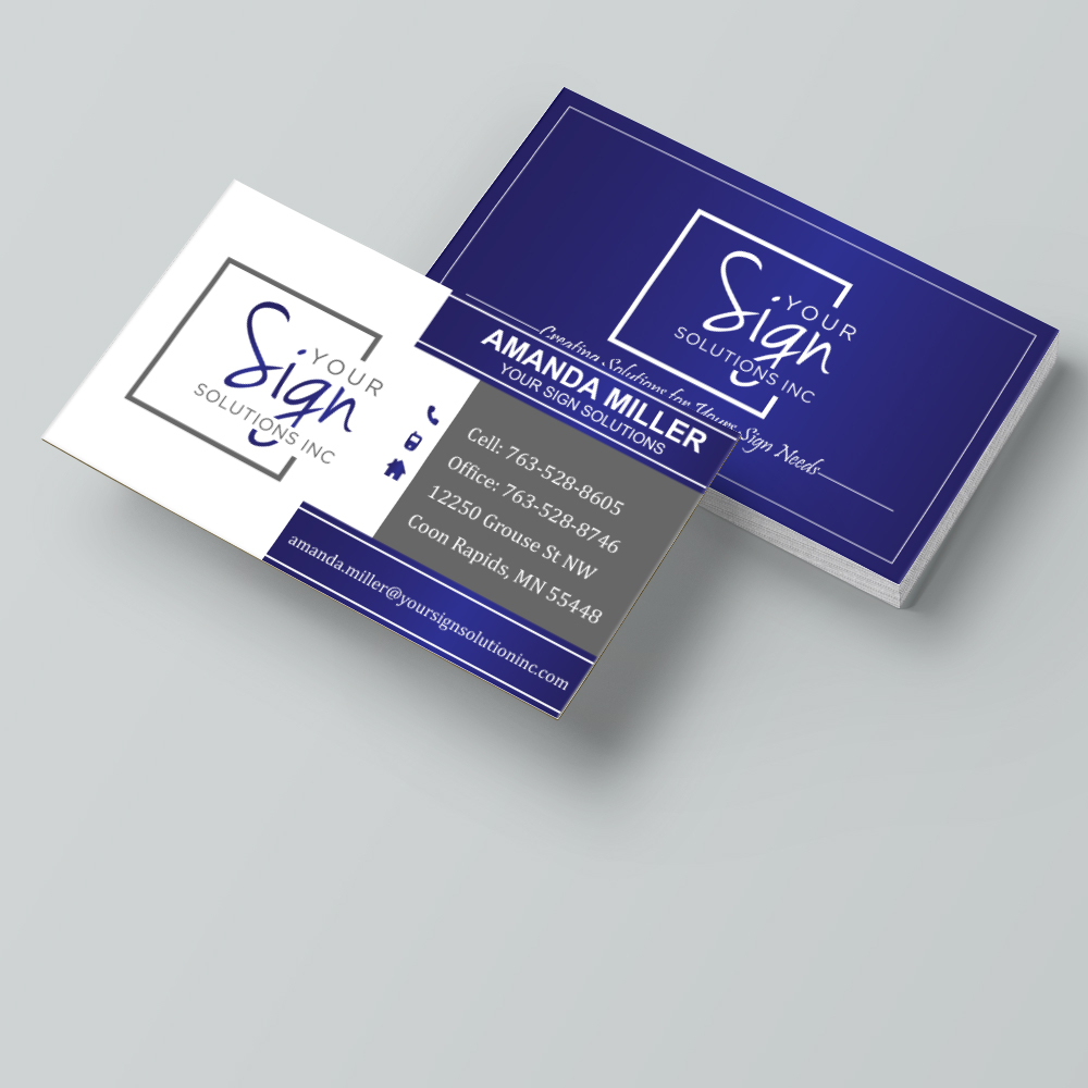 Your Sign Solutions Inc logo design by Sofia Shakir