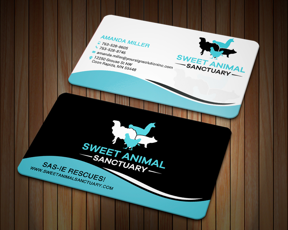 Sweet Animal Sanctuary (SAS) logo design by MastersDesigns