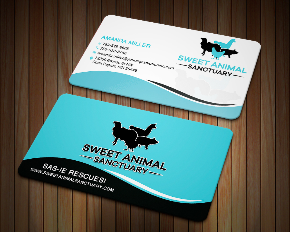 Sweet Animal Sanctuary (SAS) logo design by MastersDesigns