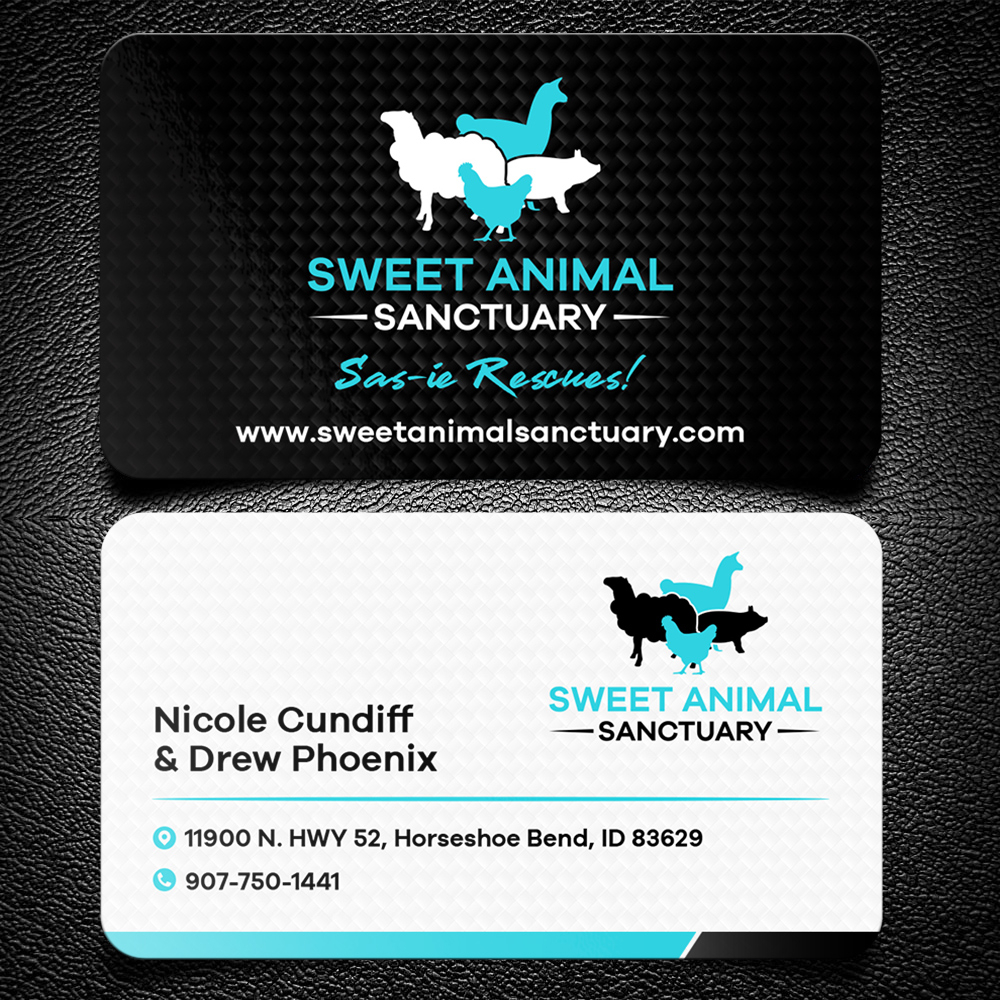 Sweet Animal Sanctuary (SAS) logo design by KHAI
