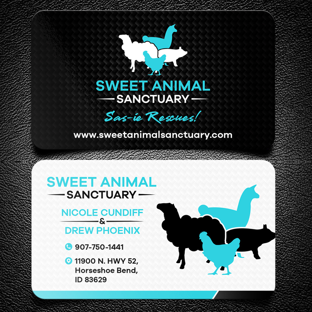 Sweet Animal Sanctuary (SAS) logo design by KHAI