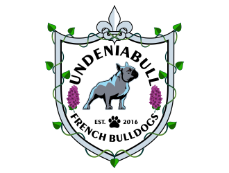 UNDENIABULL FRENCH BULLDOGS logo design by Kruger