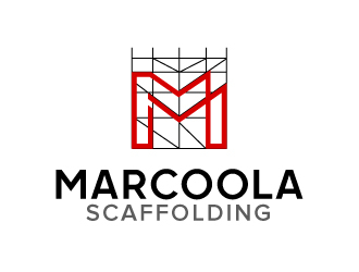 Marcoola Scaffolding  logo design by jaize