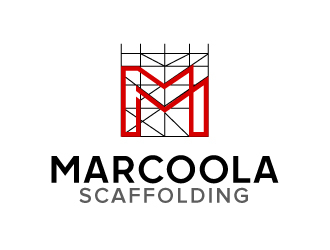 Marcoola Scaffolding  logo design by jaize