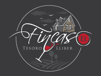Fincas El Tesoro Lliber logo design by REDCROW