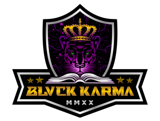 BLVCK KARMA  (Black karma)  logo design by aura