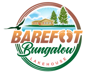 Barefoot Bungalow Lakehouse logo design by cgage20