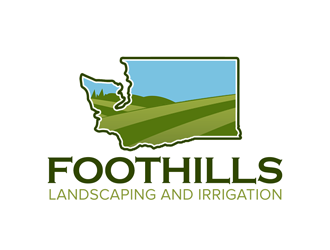 Foothills Landscaping and Irrigation logo design by kunejo
