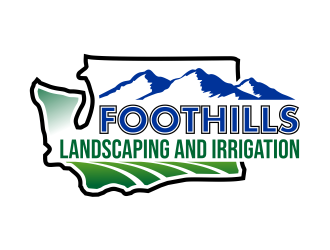 Foothills Landscaping and Irrigation logo design by cintoko