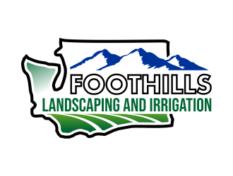Foothills Landscaping and Irrigation logo design by cintoko