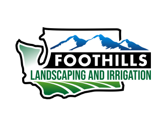 Foothills Landscaping and Irrigation logo design by cintoko