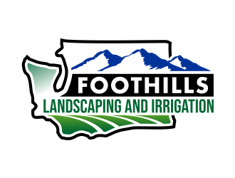 Foothills Landscaping and Irrigation logo design by cintoko