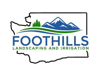 Foothills Landscaping and Irrigation logo design by Andri