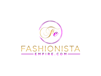 Fashionista Empire.com logo design by Artomoro