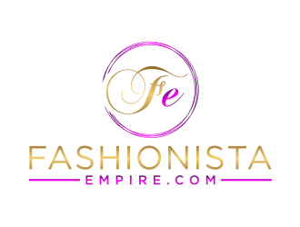 Fashionista Empire.com logo design by Artomoro