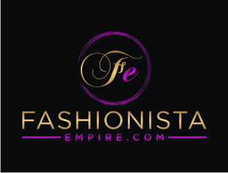 Fashionista Empire.com logo design by Artomoro