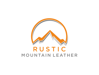Rustic Mountain Leather logo design by andayani*