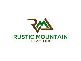 Rustic Mountain Leather logo design by Andri