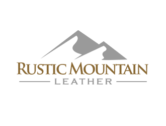 Rustic Mountain Leather logo design by kunejo