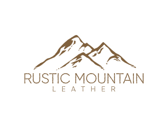Rustic Mountain Leather logo design by Eliben