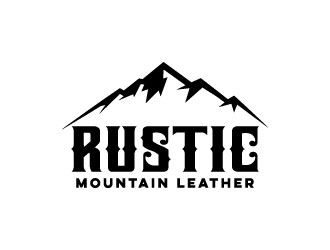Rustic Mountain Leather logo design by daywalker