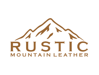 Rustic Mountain Leather logo design by Gwerth