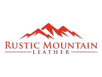 Rustic Mountain Leather logo design by puthreeone