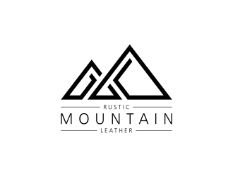 Rustic Mountain Leather logo design by yunda
