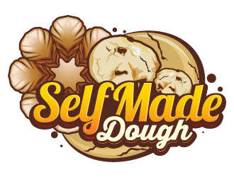 Self Made Dough logo design by LucidSketch