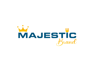 MAJESTIC BRAND logo design by kazama