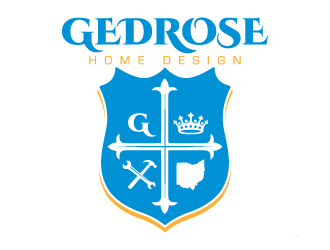 Gedrose Home Design  logo design by MUSANG