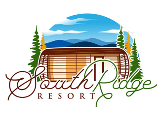 SouthRidge Resort logo design by DreamLogoDesign