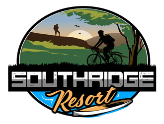SouthRidge Resort logo design by DreamLogoDesign