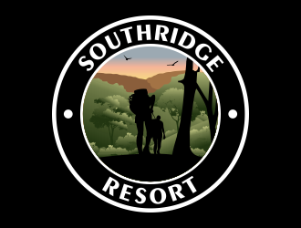 SouthRidge Resort logo design by Kruger