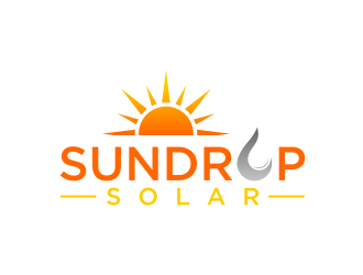 Sundrop Solar logo design by GassPoll