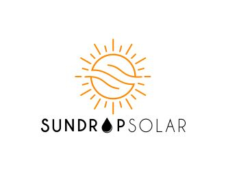 Sundrop Solar logo design by boogiewoogie