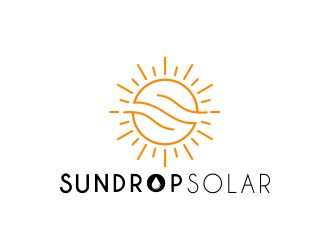 Sundrop Solar logo design by boogiewoogie