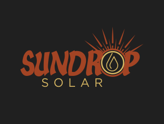 Sundrop Solar logo design by Mahrein