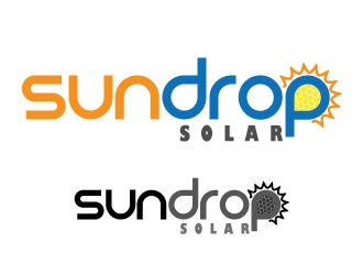 Sundrop Solar logo design by mop3d
